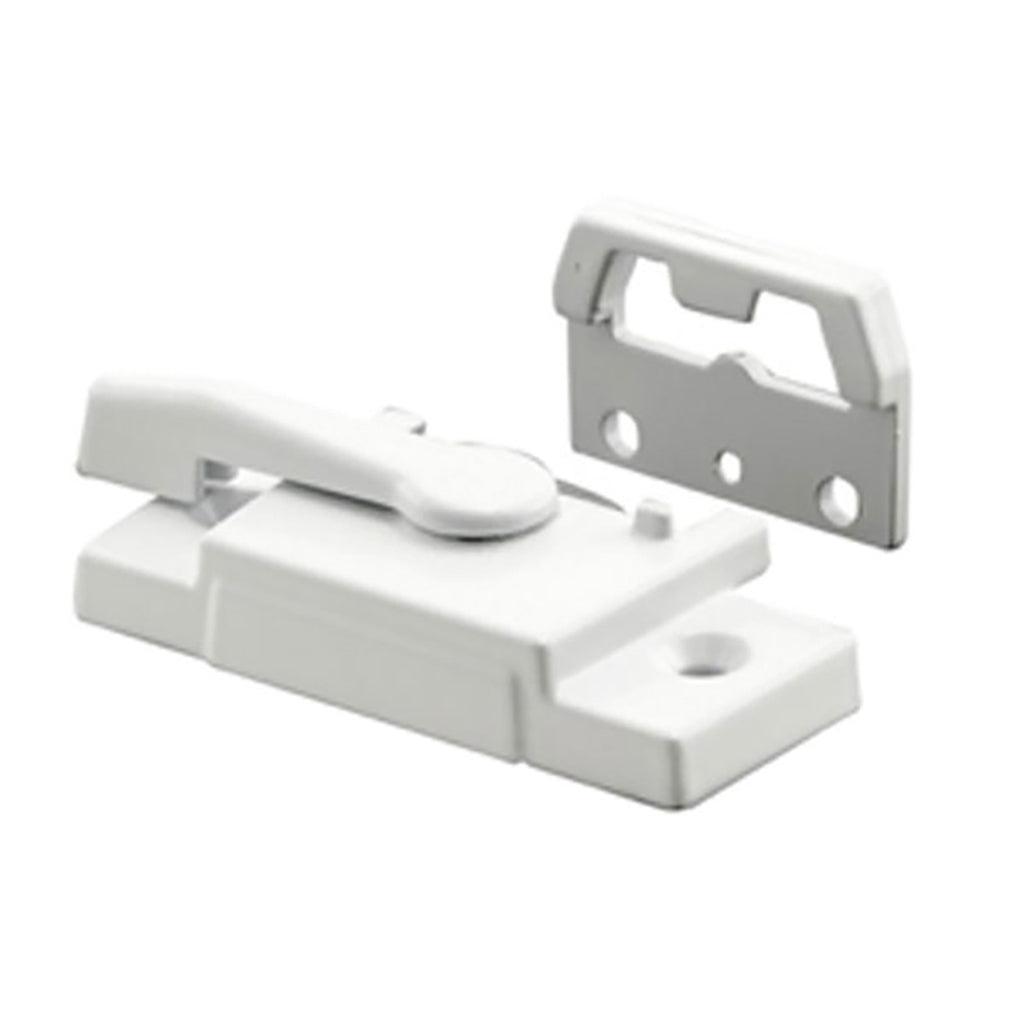 Sash / Cam Lock - Vinyl and Aluminum Sash Hardware, Diecast - White - Sash / Cam Lock - Vinyl and Aluminum Sash Hardware, Diecast - White