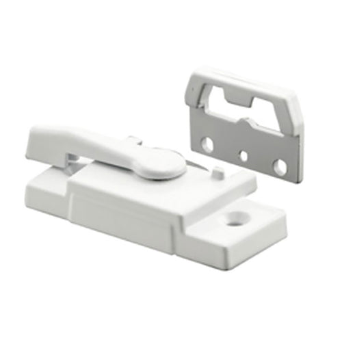 Sash / Cam Lock - Vinyl and Aluminum Sash Hardware, Diecast - White - Sash / Cam Lock - Vinyl and Aluminum Sash Hardware, Diecast - White