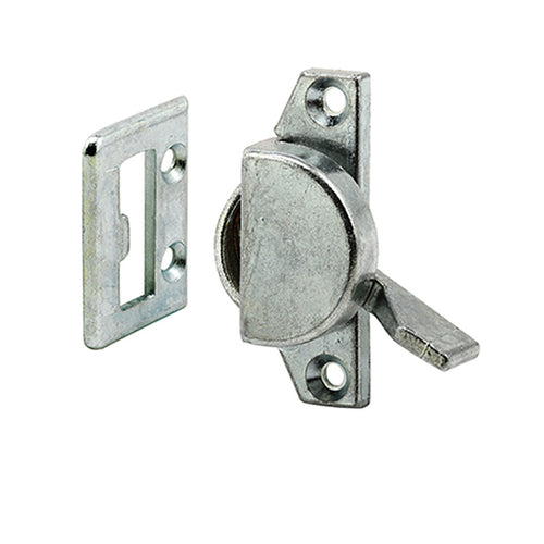 Sash Lock - Vinyl and Aluminum Sash Hardware, Die-cast - Bright Zinc - Sash Lock - Vinyl and Aluminum Sash Hardware, Die-cast - Bright Zinc