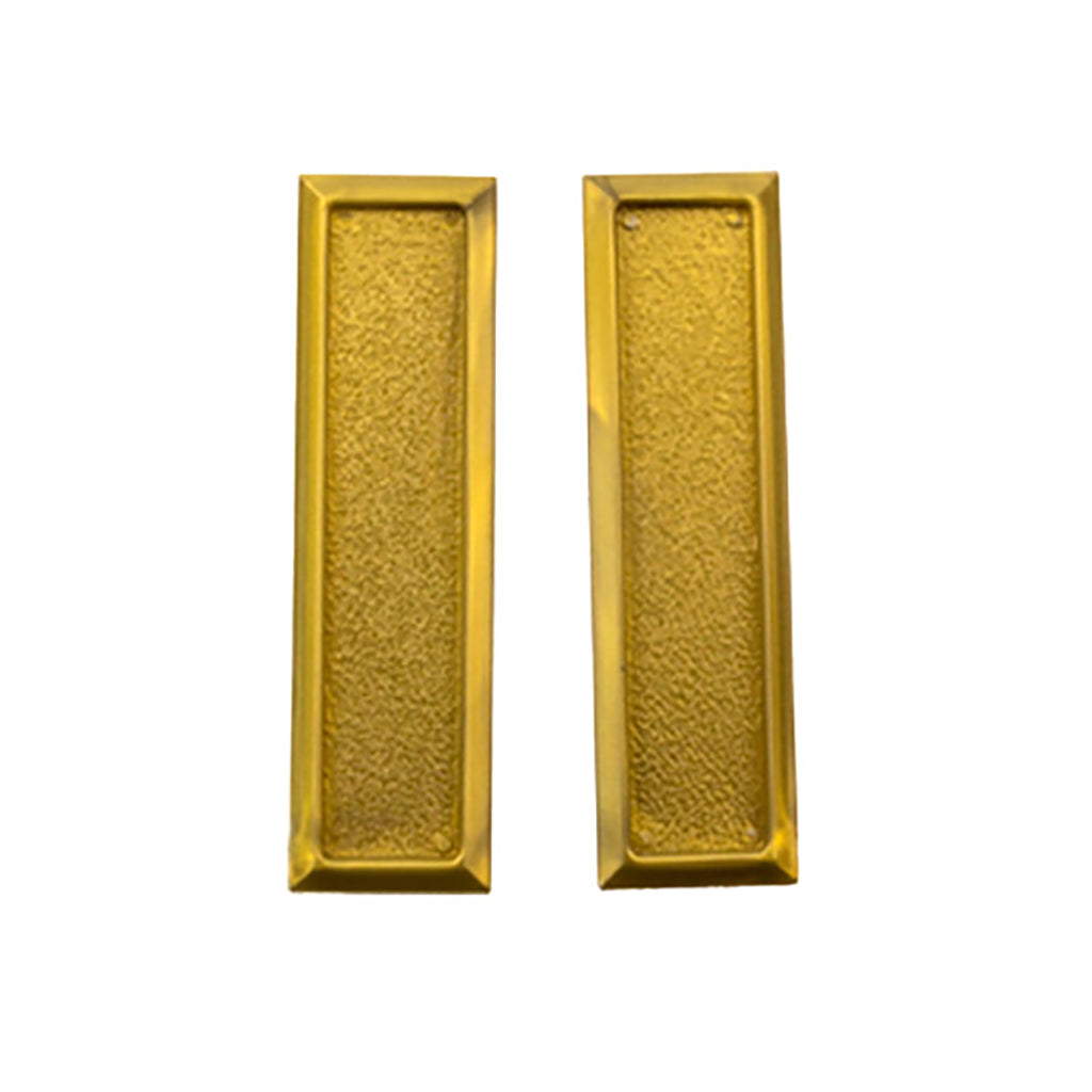 Pass-Through Finger Pull - Vinyl Window Tilt Latch Hardware, Plastic - Gold - Pass-Through Finger Pull - Vinyl Window Tilt Latch Hardware, Plastic - Gold