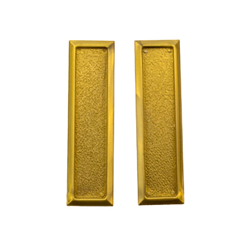 Pass-Through Finger Pull - Vinyl Window Tilt Latch Hardware, Plastic - Gold - Pass-Through Finger Pull - Vinyl Window Tilt Latch Hardware, Plastic - Gold