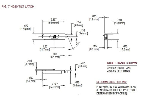 Tilt Latch, Windsor Double Hung, Pinnacle, Pair - White - Tilt Latch, Windsor Double Hung, Pinnacle, Pair - White