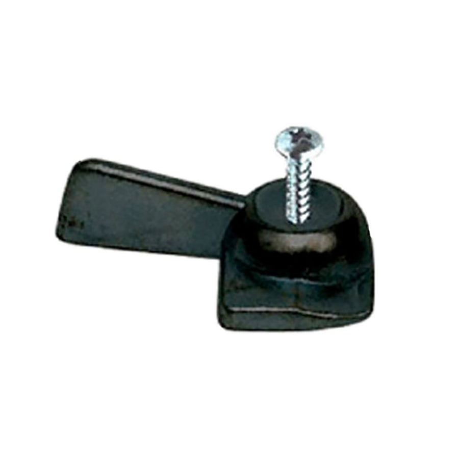 Latch - Vinyl and Aluminum Sash Hardware - Black Plastic - Latch - Vinyl and Aluminum Sash Hardware - Black Plastic