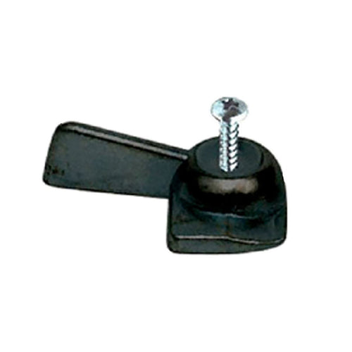 Latch - Vinyl and Aluminum Sash Hardware - Black Plastic - Latch - Vinyl and Aluminum Sash Hardware - Black Plastic