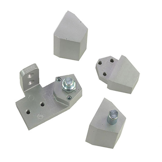 Store Front Commercial Doors Pivot Hinge Arch / Vistawall - Left Hand - Aluminum