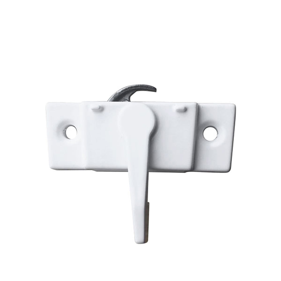 2-1/16 Inch Swivel Sash Lock - White - 2-1/16 Inch Swivel Sash Lock - White