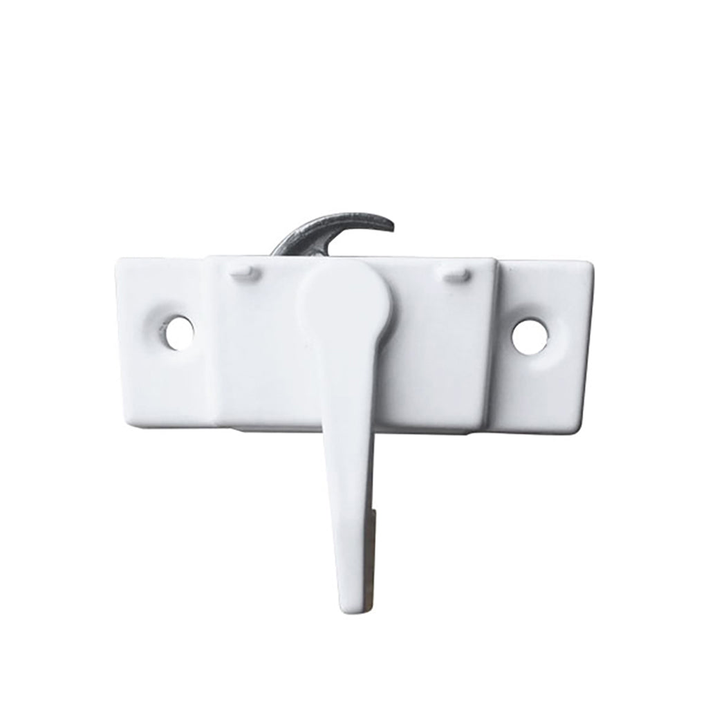 2-1/16 Inch Swivel Sash Lock - White - 2-1/16 Inch Swivel Sash Lock - White