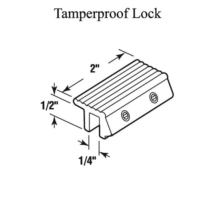 Tamperproof Lock - Choose Color - Tamperproof Lock - Choose Color