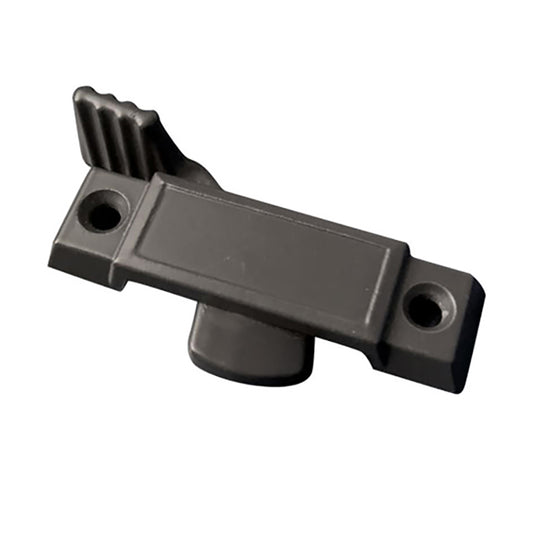 Sash Lock, Sweep Latch, 2-1/4 holes,  3/8 Latch Projection - Light Bronze