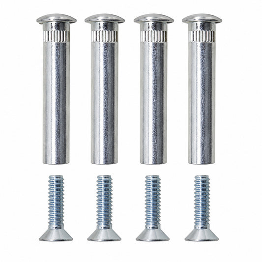 1-3/4 Inch Door Closer Thru-Bolts with Grommet Nut Set - Choose Color