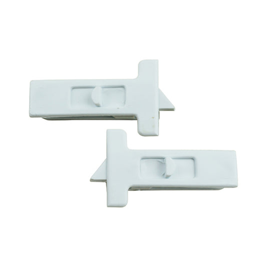 Tilt Latch, T - shape, Vinyl WIndow, Small 2-3/8 - White