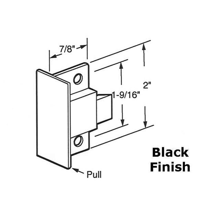 Latch Pull For Sliding Windows Spring Loaded Latch Pull Vinyl Aluminum Windows - Latch Pull For Sliding Windows Spring Loaded Latch Pull Vinyl Aluminum Windows