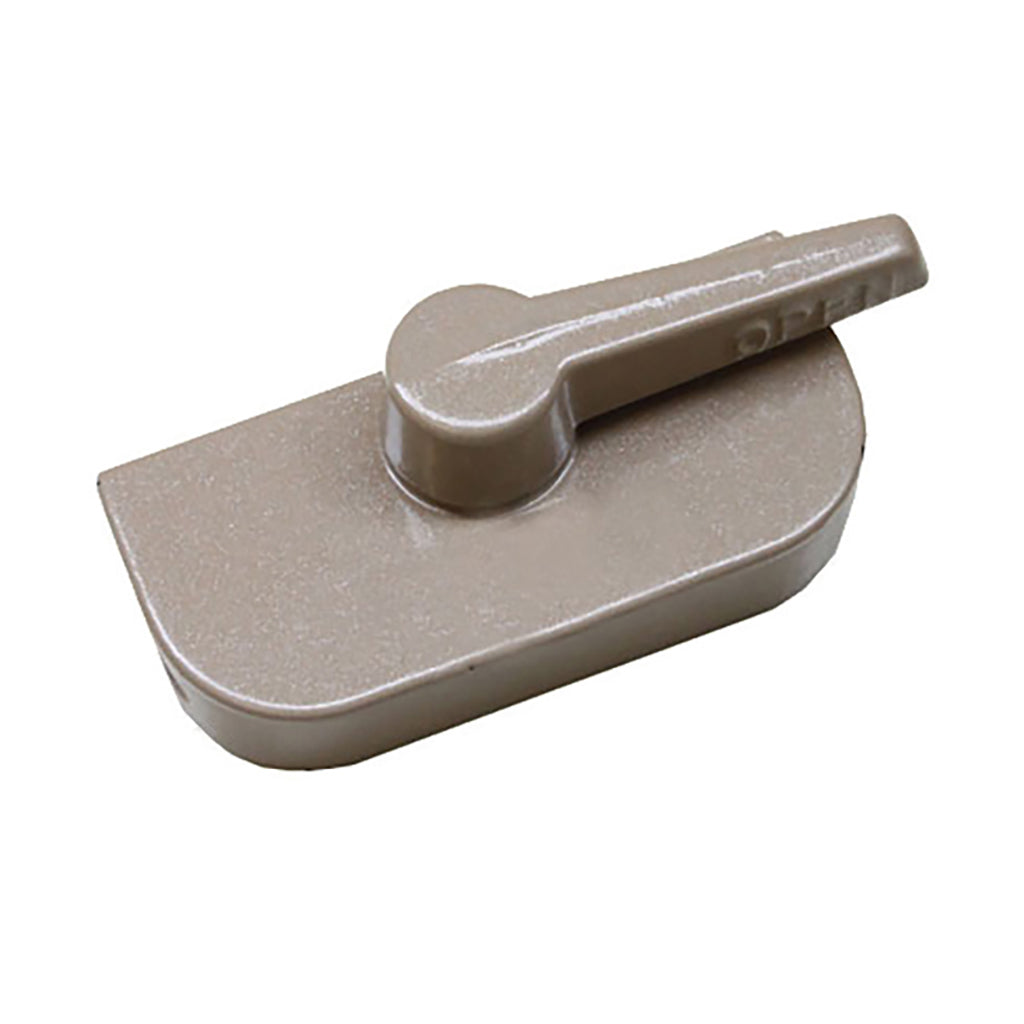 Crestline Recessed Flush Mount Style Sash Lock - Tan - Crestline Recessed Flush Mount Style Sash Lock - Tan