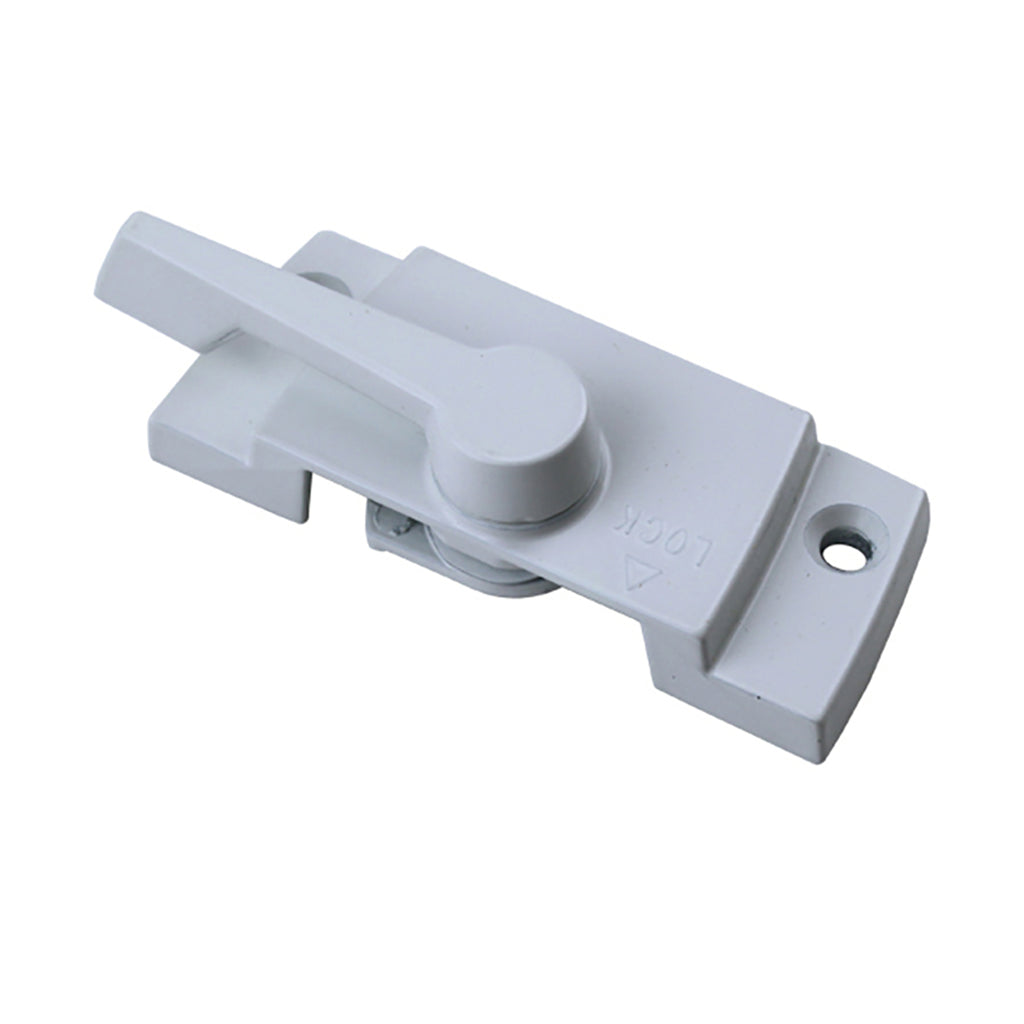 Truth 17.39 Sweep Latch, 2-1/16  Swivel type Sash Lock - White - Truth 17.39 Sweep Latch, 2-1/16  Swivel type Sash Lock - White