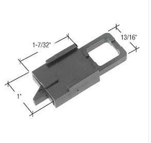 Tilt Latch - Vinyl Window Tilt Latch Hardware, Plastic - Black - Tilt Latch - Vinyl Window Tilt Latch Hardware, Plastic - Black