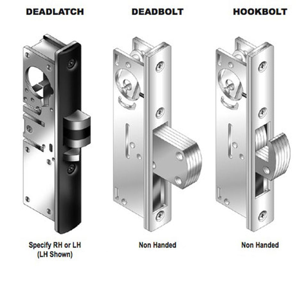 Deadbolt  Lock, 31/32 Inch Backset - No Face plate - Deadbolt  Lock, 31/32 Inch Backset - No Face plate
