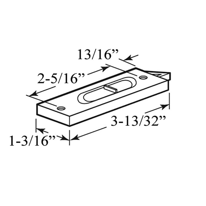 Tilt Latch - Vinyl Window Tilt Latch Hardware, Vinyl - White - Pair - Tilt Latch - Vinyl Window Tilt Latch Hardware, Vinyl - White - Pair