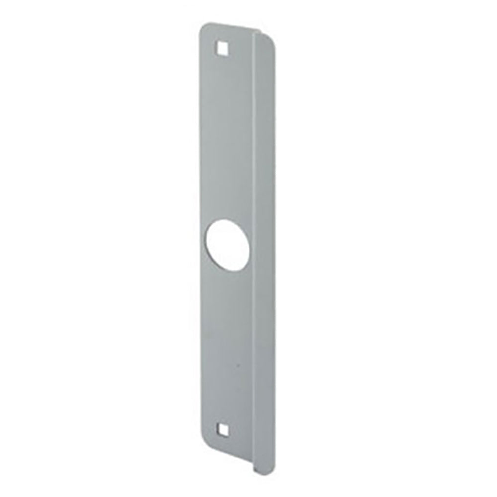 Commercial Door Latch Shield 2-5/8 x 12 Adams-Rite Dead latch - Grey - Commercial Door Latch Shield 2-5/8 x 12 Adams-Rite Dead latch - Grey