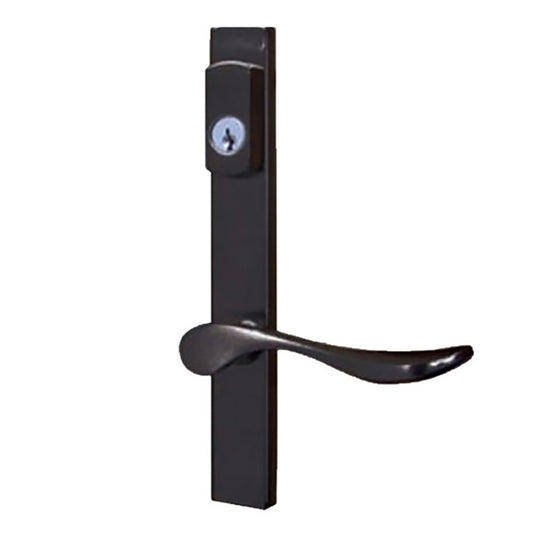 G-U Venice Handle & 30mm Plate, Zamac, Active, Key & Thumbturn (Handle Below Cylinder) Choose Color