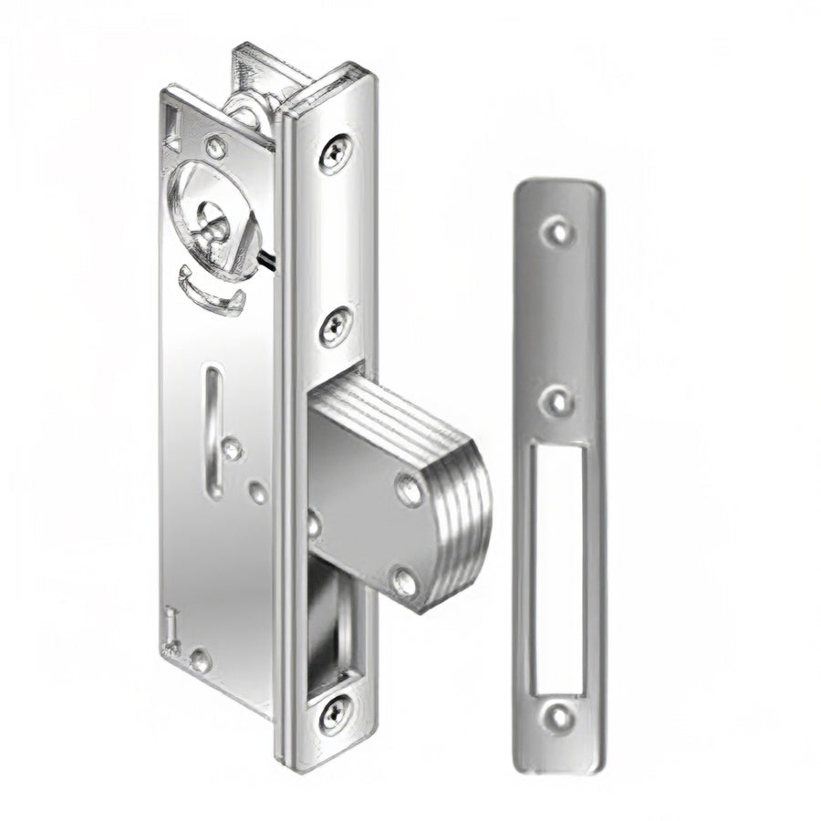 Deadbolt Lock, 31/32 Inch Backset w/ Radius  Faceplate - 2 colors - Deadbolt Lock, 31/32 Inch Backset w/ Radius  Faceplate - 2 colors