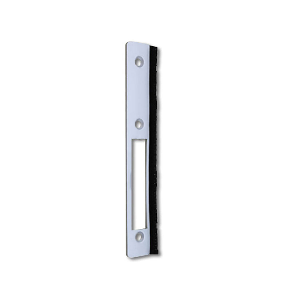 Faceplate, Deadbolt Radius w/ weatherstrip Commercial Doors Parts - Choose Color - Faceplate, Deadbolt Radius w/ weatherstrip Commercial Doors Parts - Choose Color