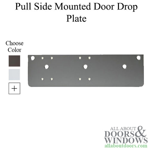 Drop Plate for Pull Side Mounted Door Heavy Duty Door Closer - Drop Plate for Pull Side Mounted Door Heavy Duty Door Closer