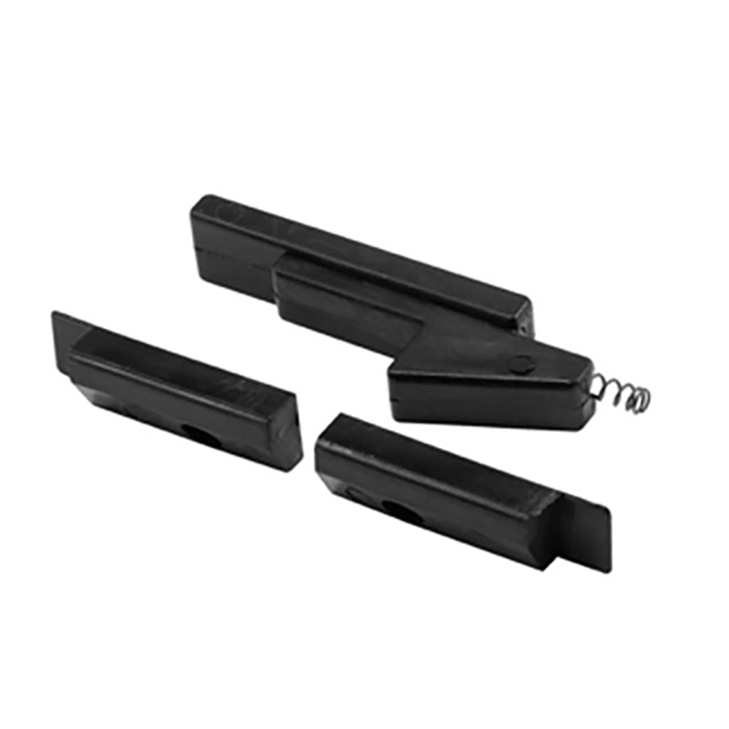 Latch and Pull - Vinyl and Aluminum Sash Hardware, Plastic - Black - Latch and Pull - Vinyl and Aluminum Sash Hardware, Plastic - Black