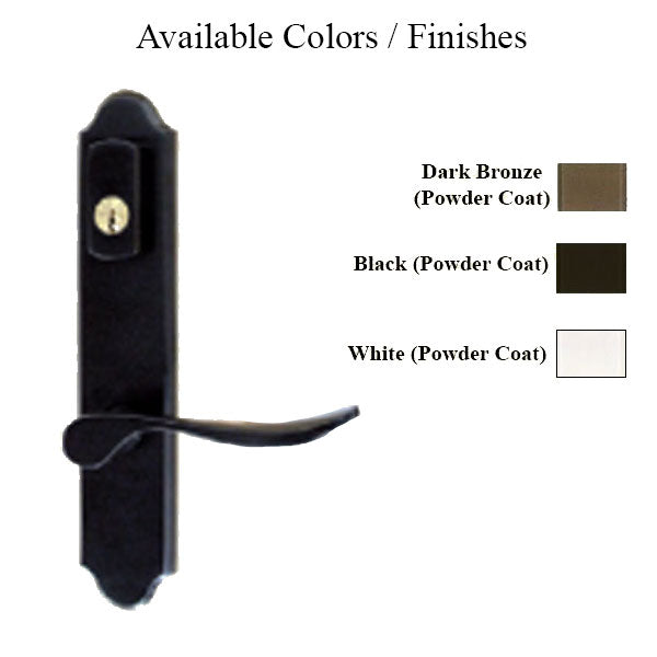 G-U Venice Handle & 45mm Plate, Zamac, Active, Key & Thumbturn (Handle Below Cylinder) Choose Color - G-U Venice Handle & 45mm Plate, Zamac, Active, Key & Thumbturn (Handle Below Cylinder) Choose Color