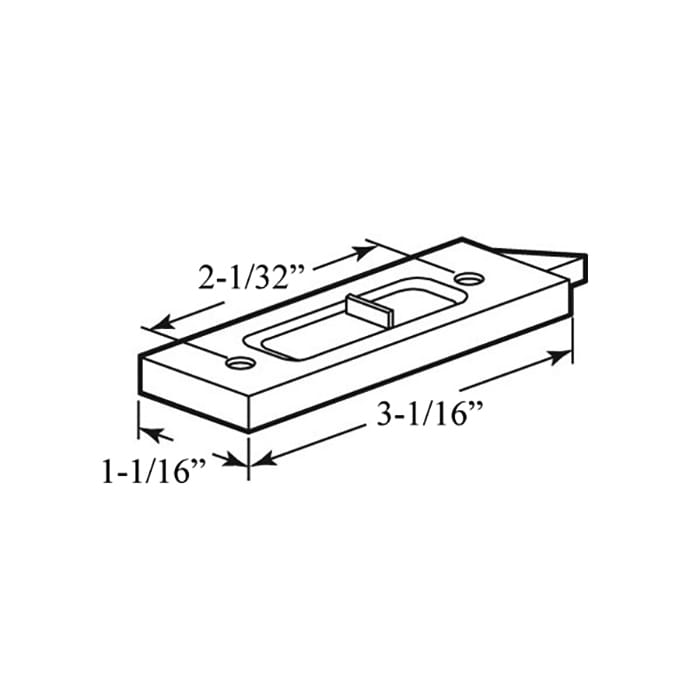 Tilt Latch - Vinyl Window Tilt Latch Hardware, Vinyl - White - Tilt Latch - Vinyl Window Tilt Latch Hardware, Vinyl - White