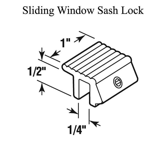 Sash Lock, 2 Pack - Choose Color - Sash Lock, 2 Pack - Choose Color