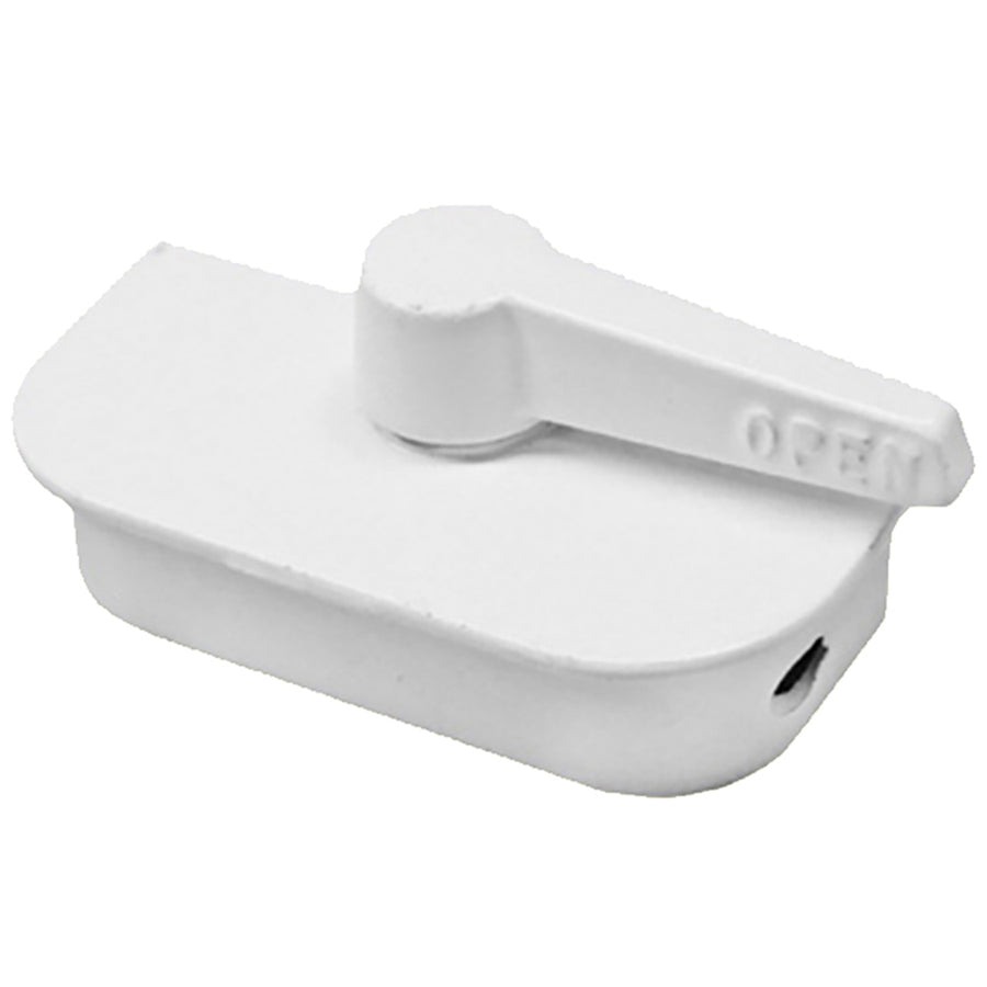 Crestline Recessed Flush Mount Style Sash Lock - White - Crestline Recessed Flush Mount Style Sash Lock - White