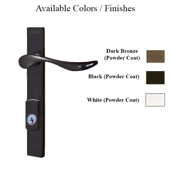 G-U Venice Handle & 30mm Plate, Zamac, Active, Key & Thumbturn (Handle Above Cylinder) Choose Color - G-U Venice Handle & 30mm Plate, Zamac, Active, Key & Thumbturn (Handle Above Cylinder) Choose Color
