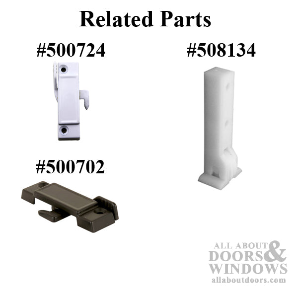 Sash/Cam Lock - Vinyl and Aluminum Sash Hardware, Diecast - Choose Color - Sash/Cam Lock - Vinyl and Aluminum Sash Hardware, Diecast - Choose Color