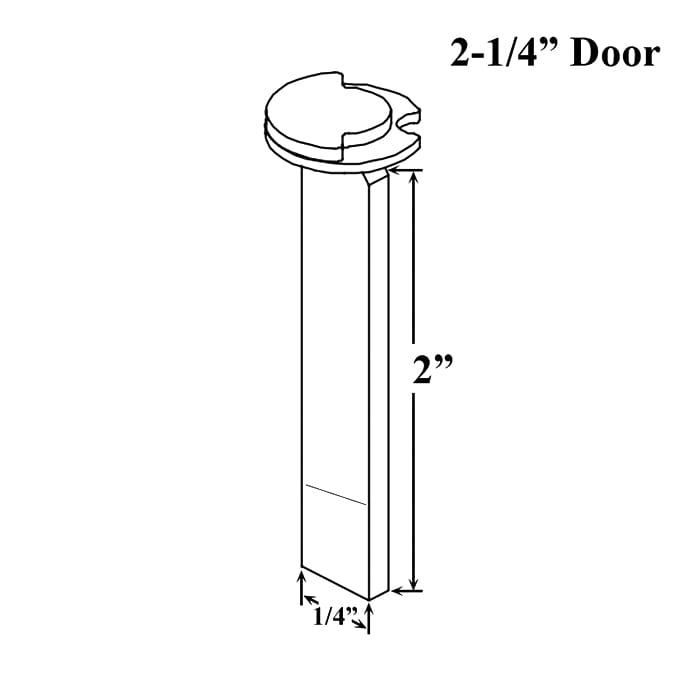 Ashland Tail Piece Assembly for 1-3/4 or 2-1/4