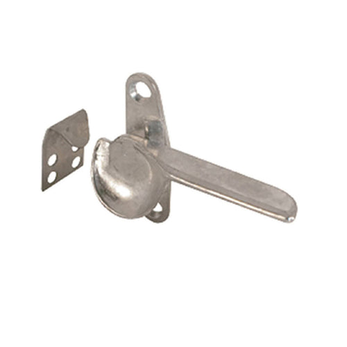 Sash Lock - Vinyl and Aluminum Sash Hardware, Diecast / Steel - Brite Zinc - Sash Lock - Vinyl and Aluminum Sash Hardware, Diecast / Steel - Brite Zinc