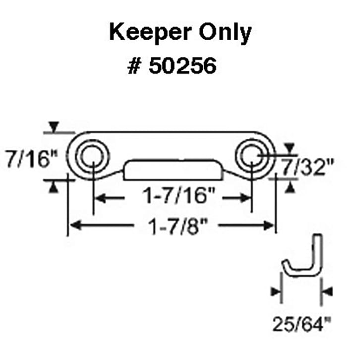 Keeper Only - Toggle Lock/ Suitcase Latch - Choose Color - Keeper Only - Toggle Lock/ Suitcase Latch - Choose Color