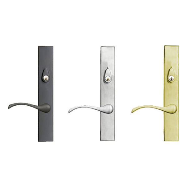 Expressions 12 Inch Square Non-Handed Active Keyed Hardware, Choose Color - Expressions 12 Inch Square Non-Handed Active Keyed Hardware, Choose Color
