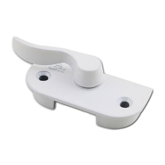 Sash Lock, 1-5/8 Screw holes, Recessed, Left Hand - White