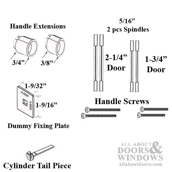 Set Screw For Door Lever Handle 8mm - Set Screw For Door Lever Handle 8mm