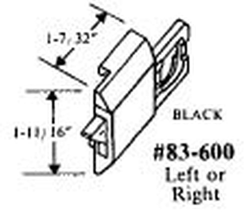 Keller tilt in window Finger latch,  Pairs - black - Keller tilt in window Finger latch,  Pairs - black