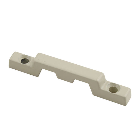 Deco Sash Lock Keeper - Light Almond (2-1/16" Hole Spacing)