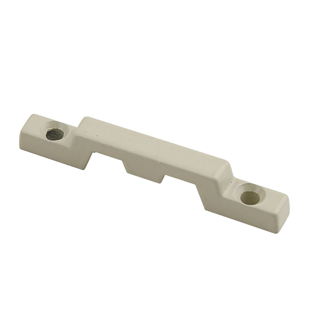 Deco Sash Lock Keeper - Light Almond (2-1/16