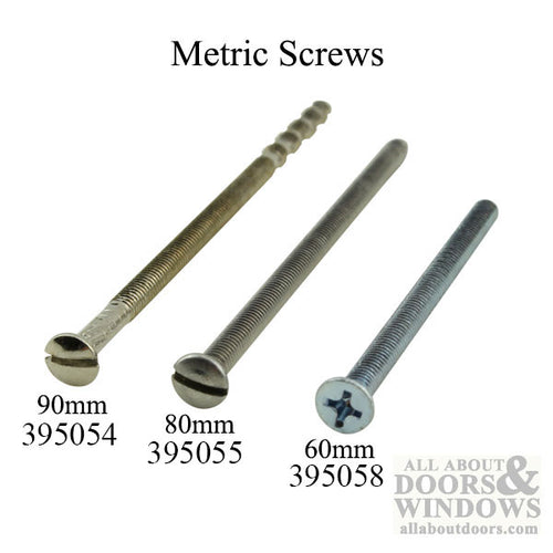 Screw, Metric - M4 x 80mm (3-1/8