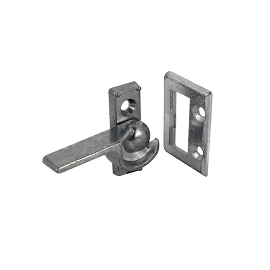 Latch - Vinyl and Aluminum Sash Hardware, Diecast (Right Hand) - Bright Zinc - Latch - Vinyl and Aluminum Sash Hardware, Diecast (Right Hand) - Bright Zinc