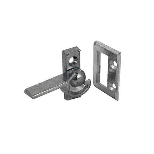 Latch - Vinyl and Aluminum Sash Hardware, Diecast (Right Hand) - Bright Zinc - Latch - Vinyl and Aluminum Sash Hardware, Diecast (Right Hand) - Bright Zinc