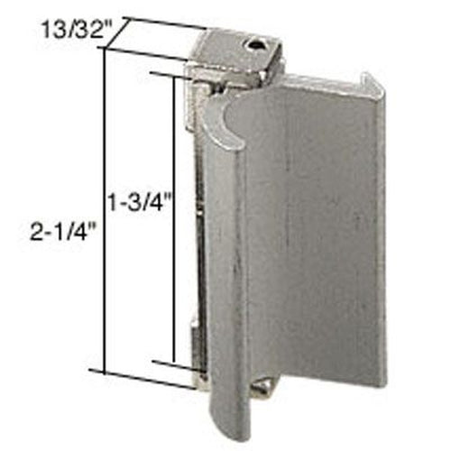 Latch and Pull - Vinyl and Aluminum Sash Hardware, Diecast / Aluminum - Aluminum - Latch and Pull - Vinyl and Aluminum Sash Hardware, Diecast / Aluminum - Aluminum