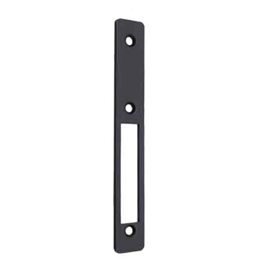 Right Beveled Deadbolt Lock Faceplate, Choose Color