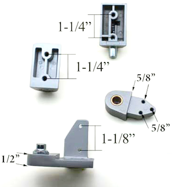 Store Front Commercial Doors Pivot Hinge Amarlite - Right Hand - Aluminum - Store Front Commercial Doors Pivot Hinge Amarlite - Right Hand - Aluminum