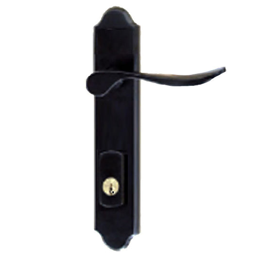 G-U Venice Handle & 45mm Plate, Zamac, Active, Key & Thumbturn (Handle Above Cylinder) Choose Color