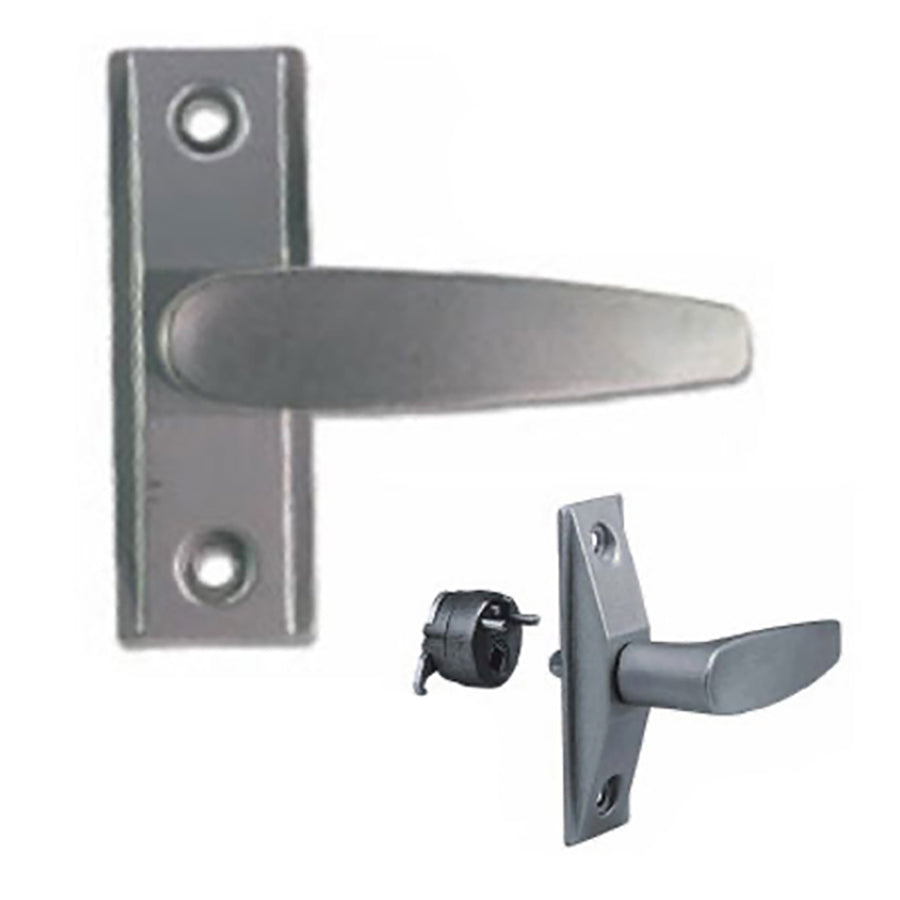 Commercial Doors Lever Handle, Left Hand - 2 Colors - Commercial Doors Lever Handle, Left Hand - 2 Colors